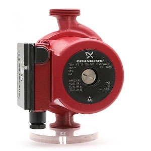 UPS 25-120 Насос циркуляционный/бытовой (1х230B) длина 180мм без гаек Grundfos